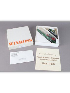 1/64 Winross Semi Truck Rough and Tumble 40th Anniversary Case Steam Engine 1988